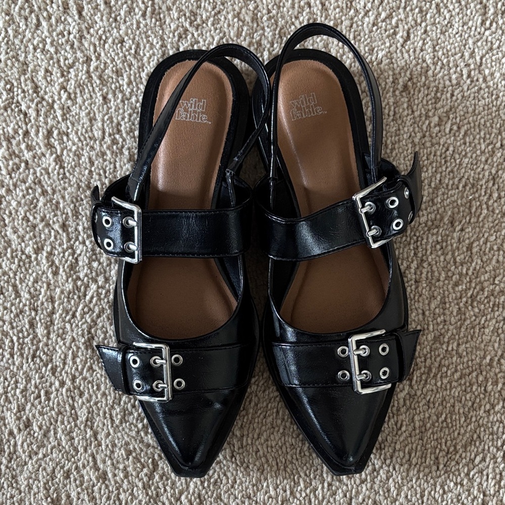 Wild Fable black flats